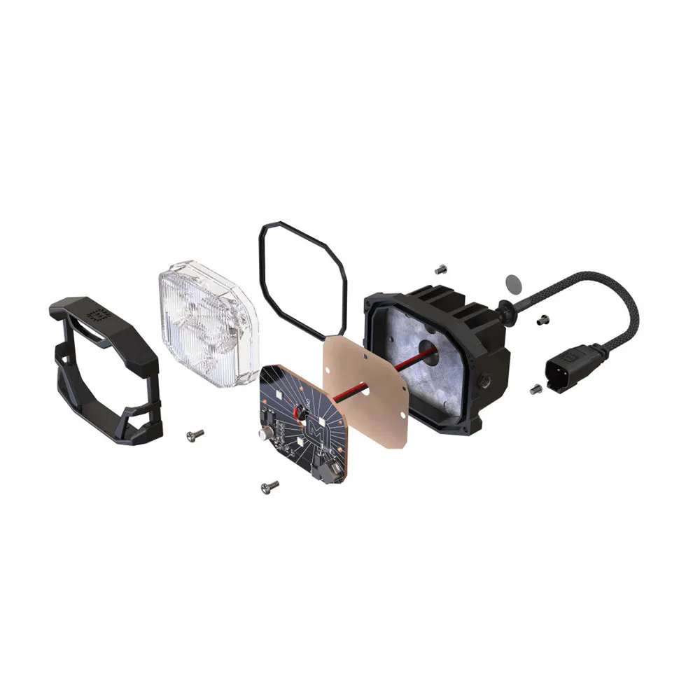 Morimoto - Flush Mounting Kit - 4Banger Pods