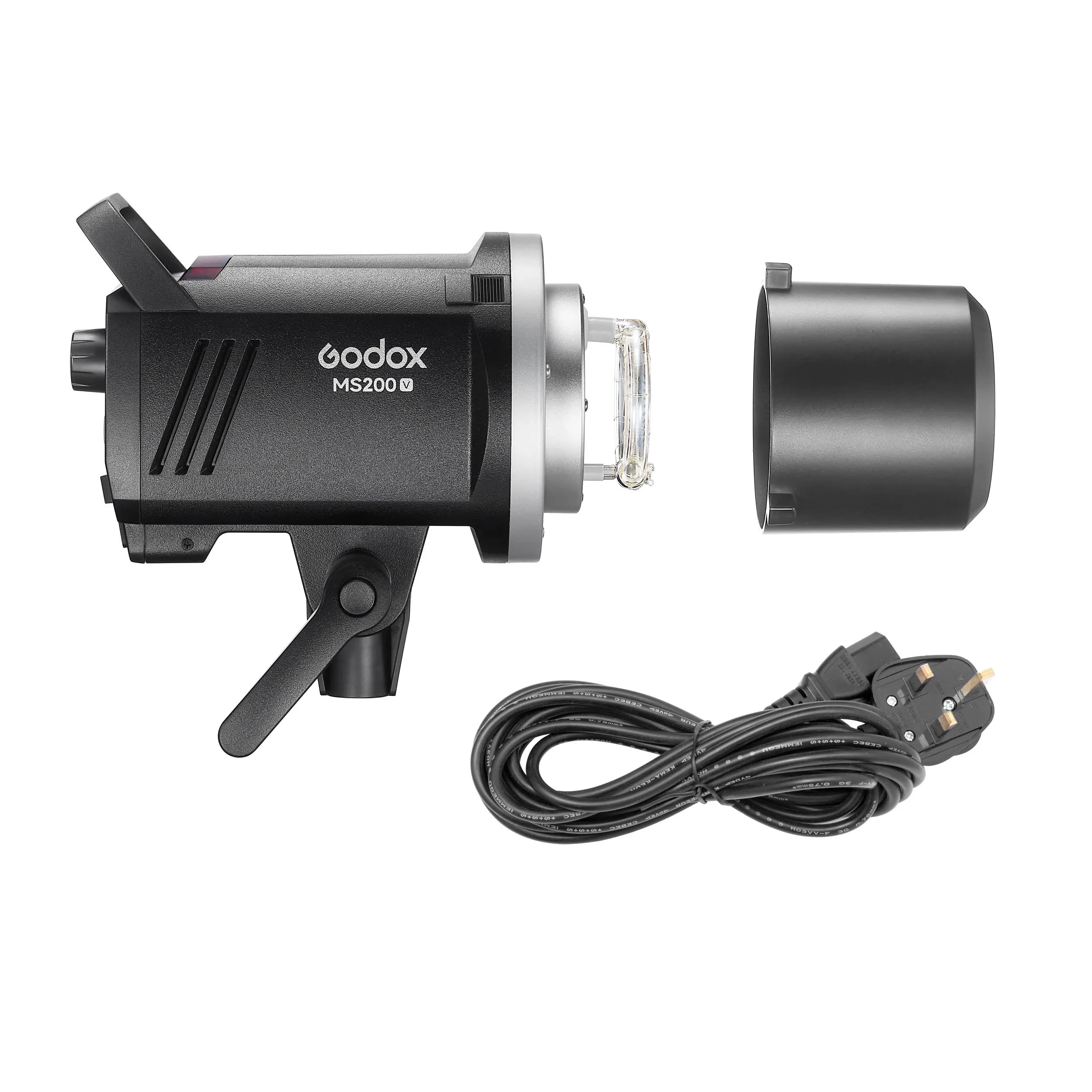 MS200V Super-Compact Studio Strobe Flash with LED Modelling Lamp