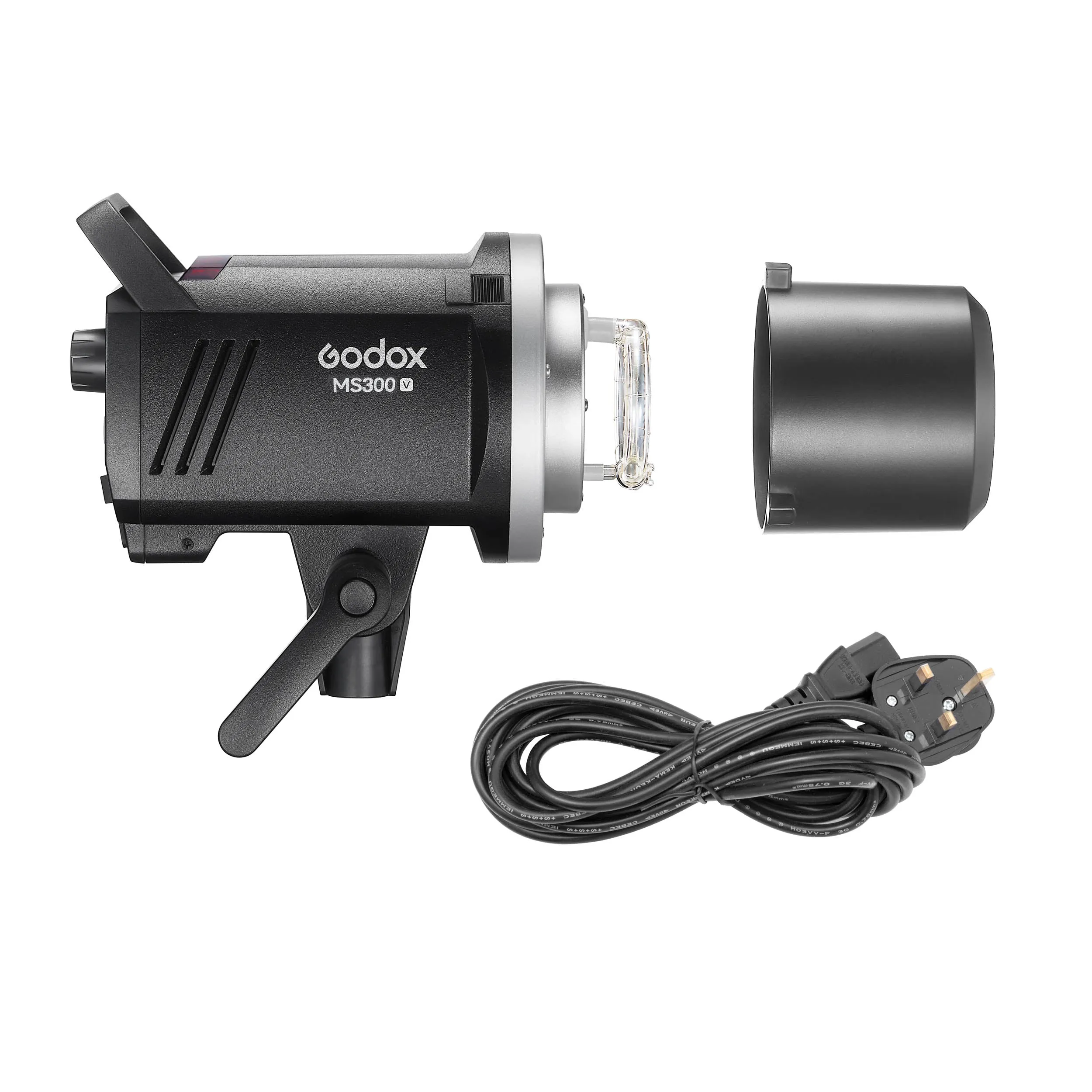 MS300V Super-Compact Studio Strobe Flash with LED Modelling Lamp