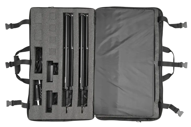 Nanlite Lumipad 25 soft LED panel twin kit with light stands