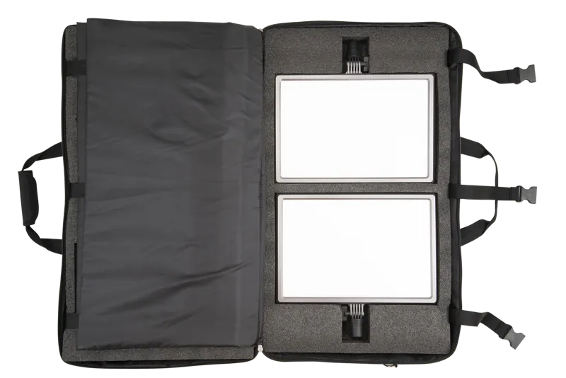 Nanlite Lumipad 25 soft LED panel twin kit with light stands