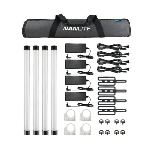 Nanlite PavoTube II 15X 2ft RGBW LED Tube 4KIT