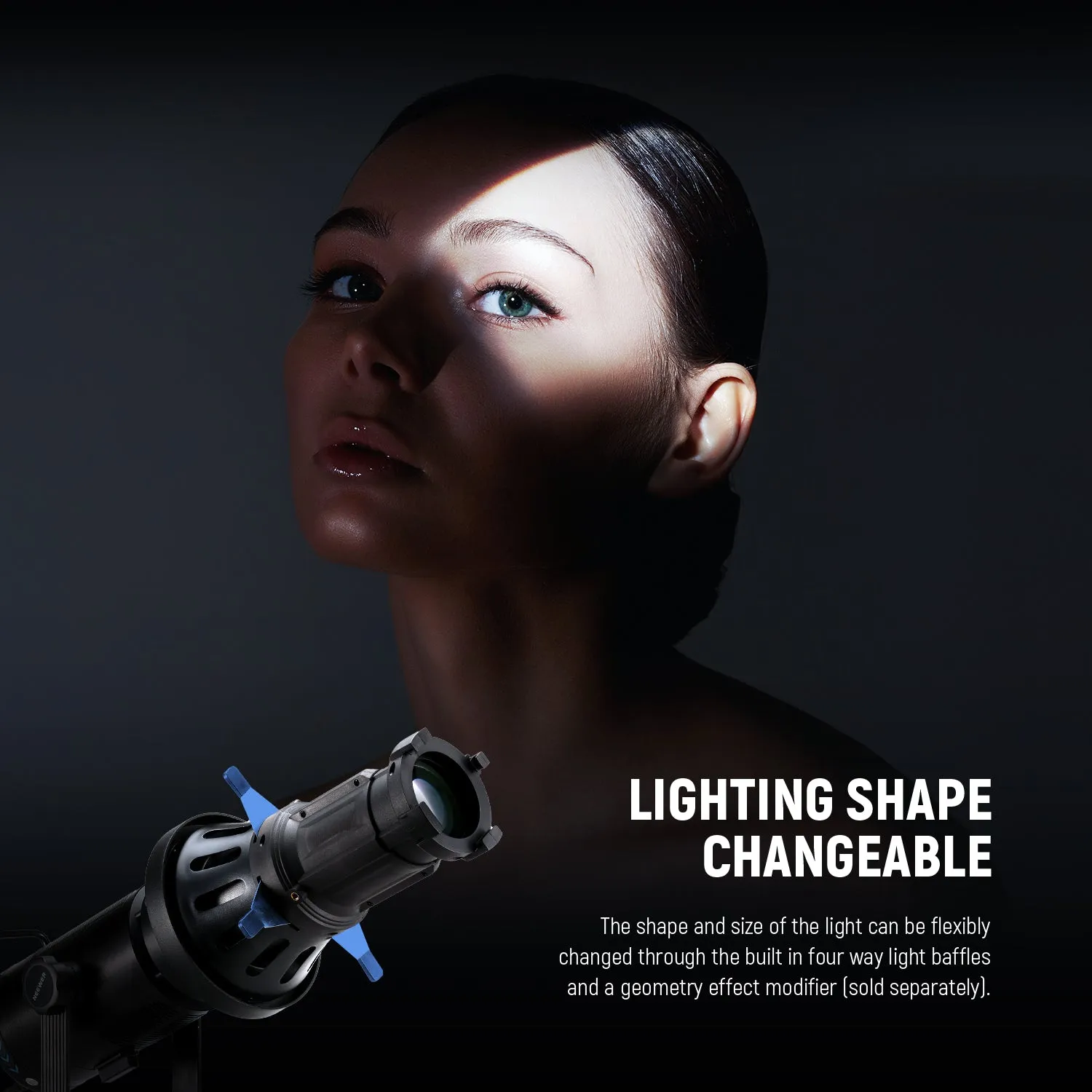 NEEWER LS-39 20° Bowen Mounts Spotlight Snoot