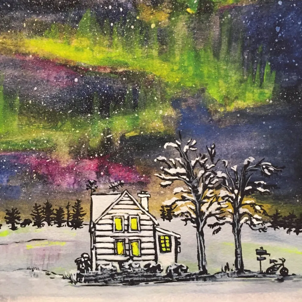 Northern Lights Art Print (2 sizes)