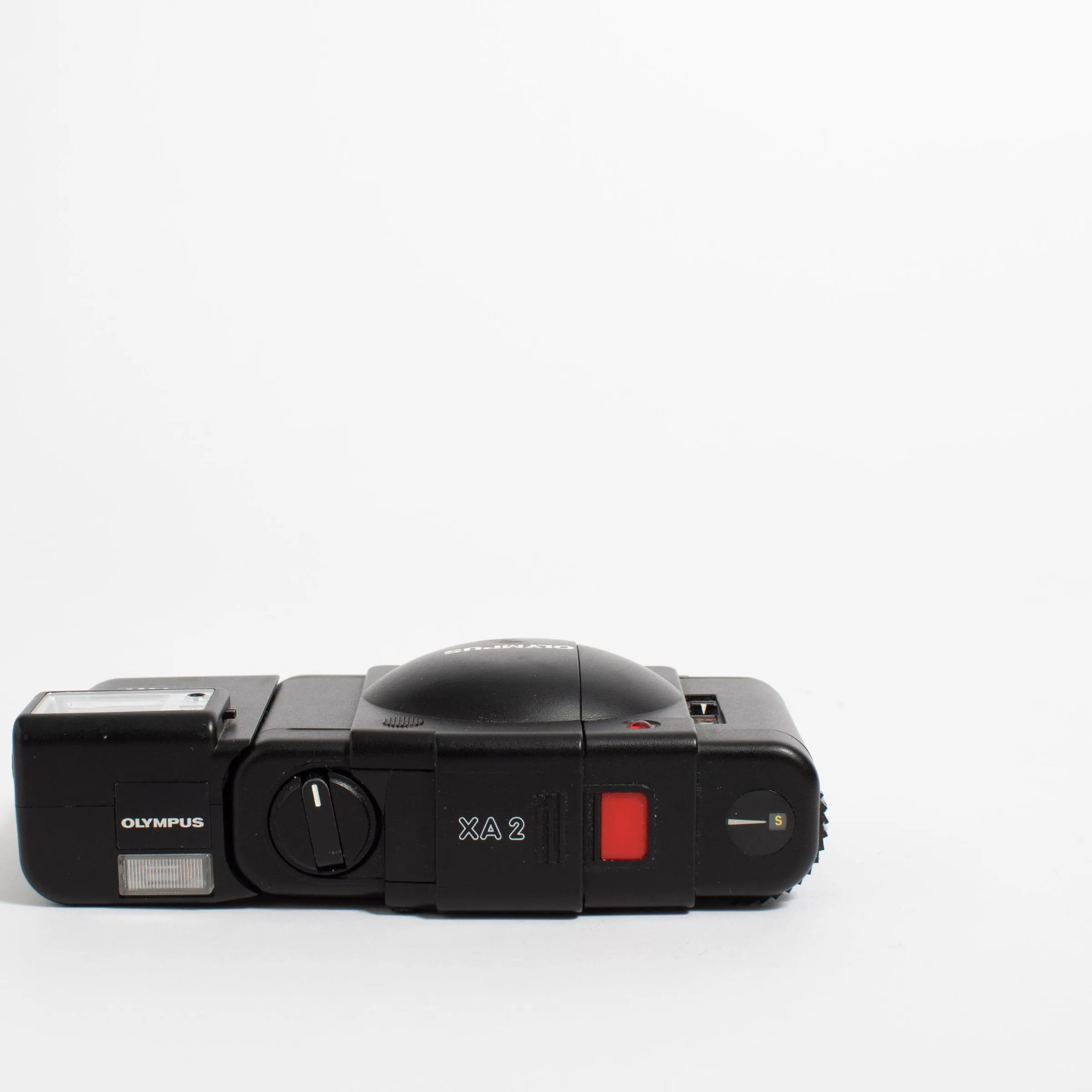 Olympus XA2 with A11 Flash with hard shell case