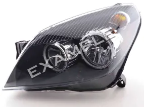 Opel Astra H 04-09 bi-xenon HID light upgrade kit for halogen headlights