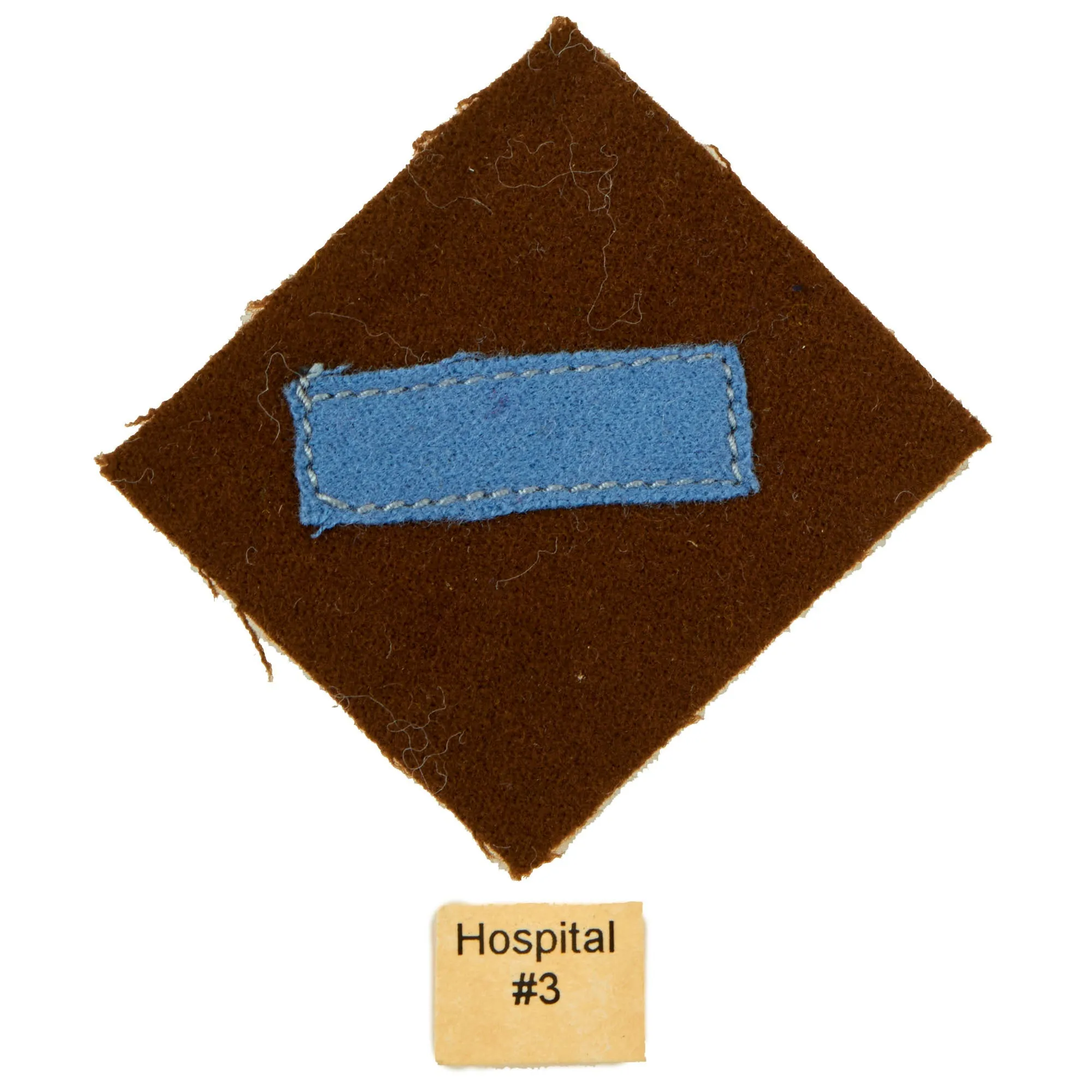 Original Australian WWI Unit Insignia Flash Patches With Original Unit Color Key - 25 Flashes