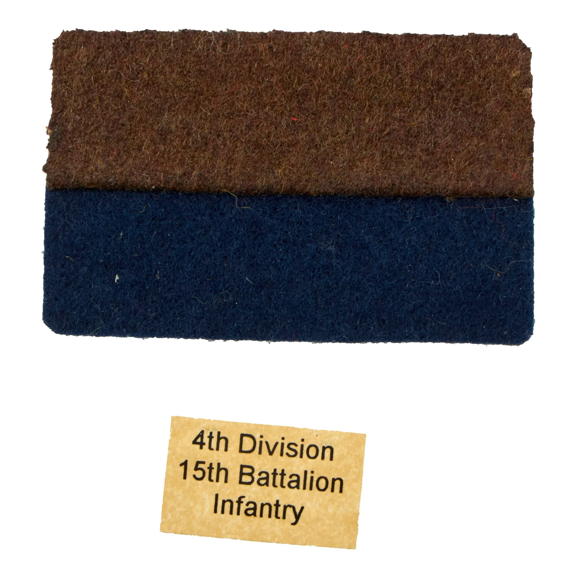 Original Australian WWI Unit Insignia Flash Patches With Original Unit Color Key - 25 Flashes