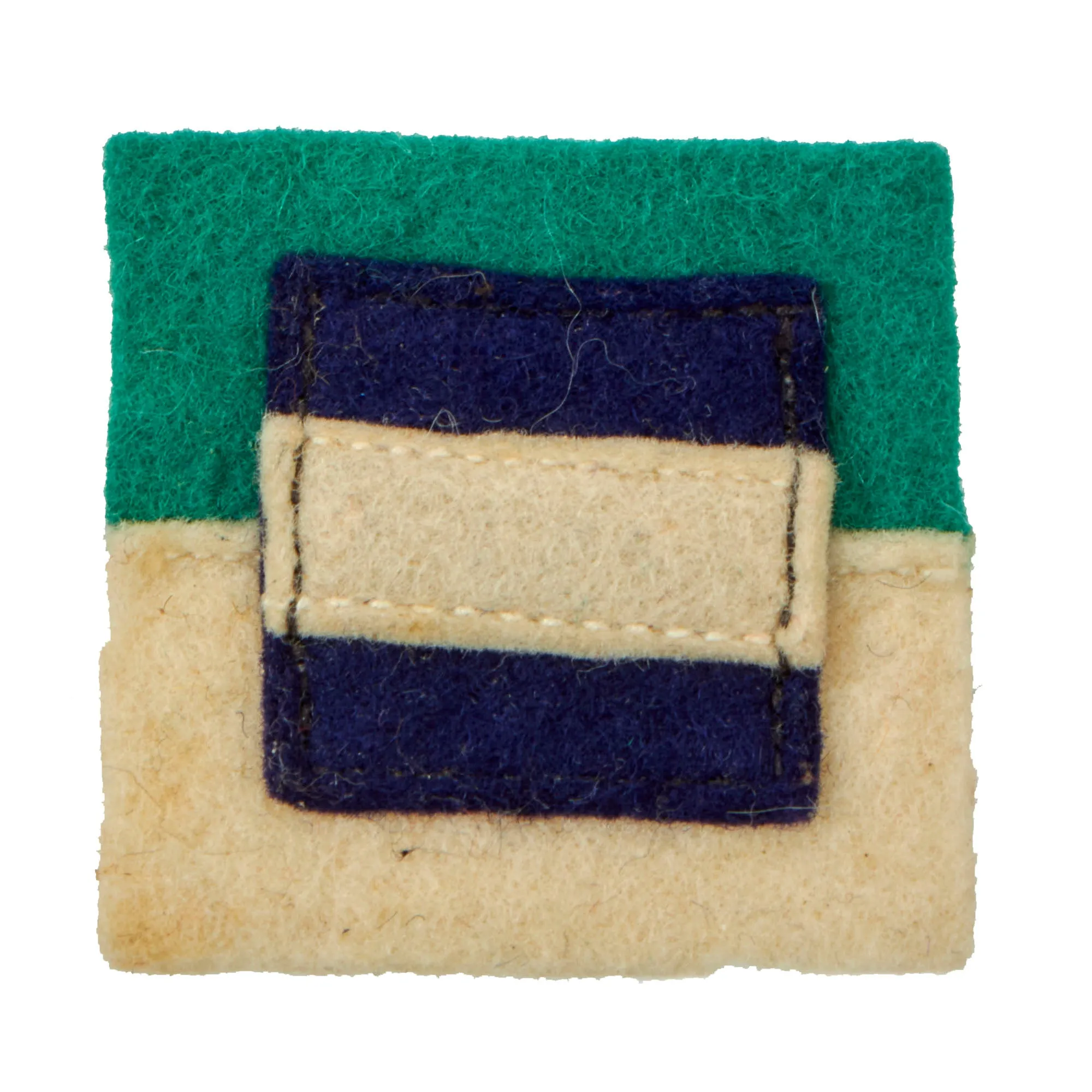 Original Australian WWI Unit Insignia Flash Patches With Original Unit Color Key - 25 Flashes