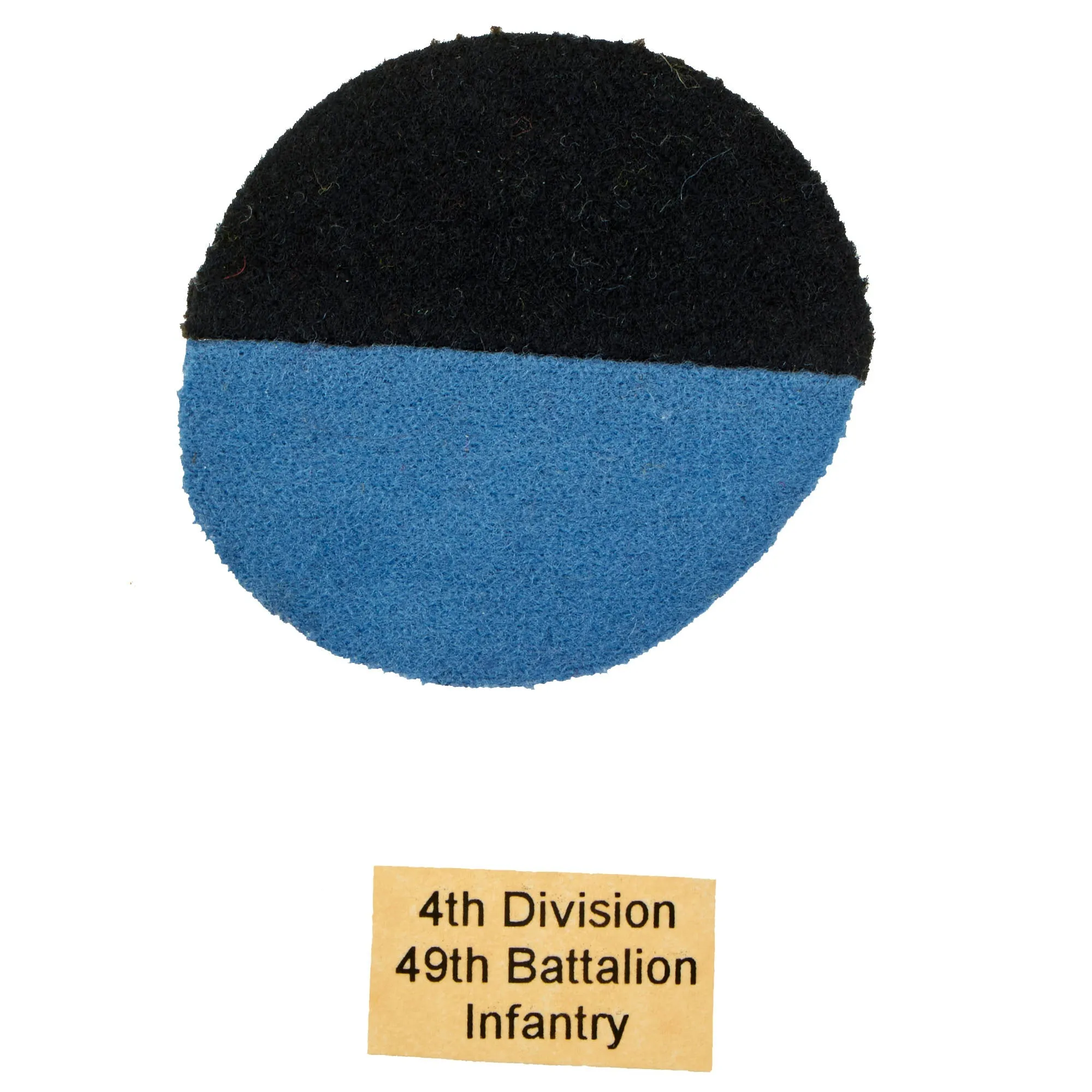 Original Australian WWI Unit Insignia Flash Patches With Original Unit Color Key - 25 Flashes