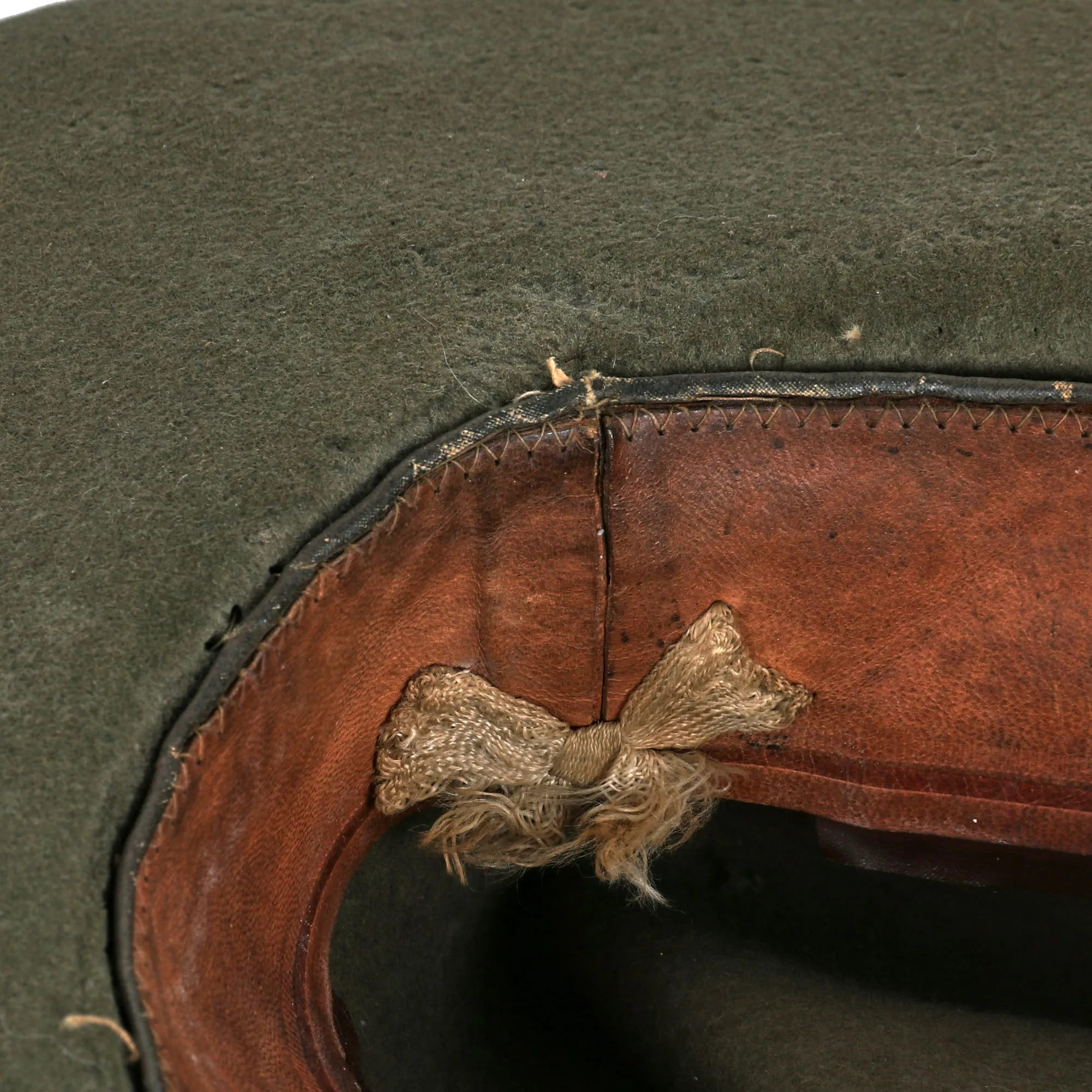Original British WWII 1942-Dated Slouch Hat with Royal Army Service Corps Badge & Flash - Size 7⅝ - As Worn by Chindits