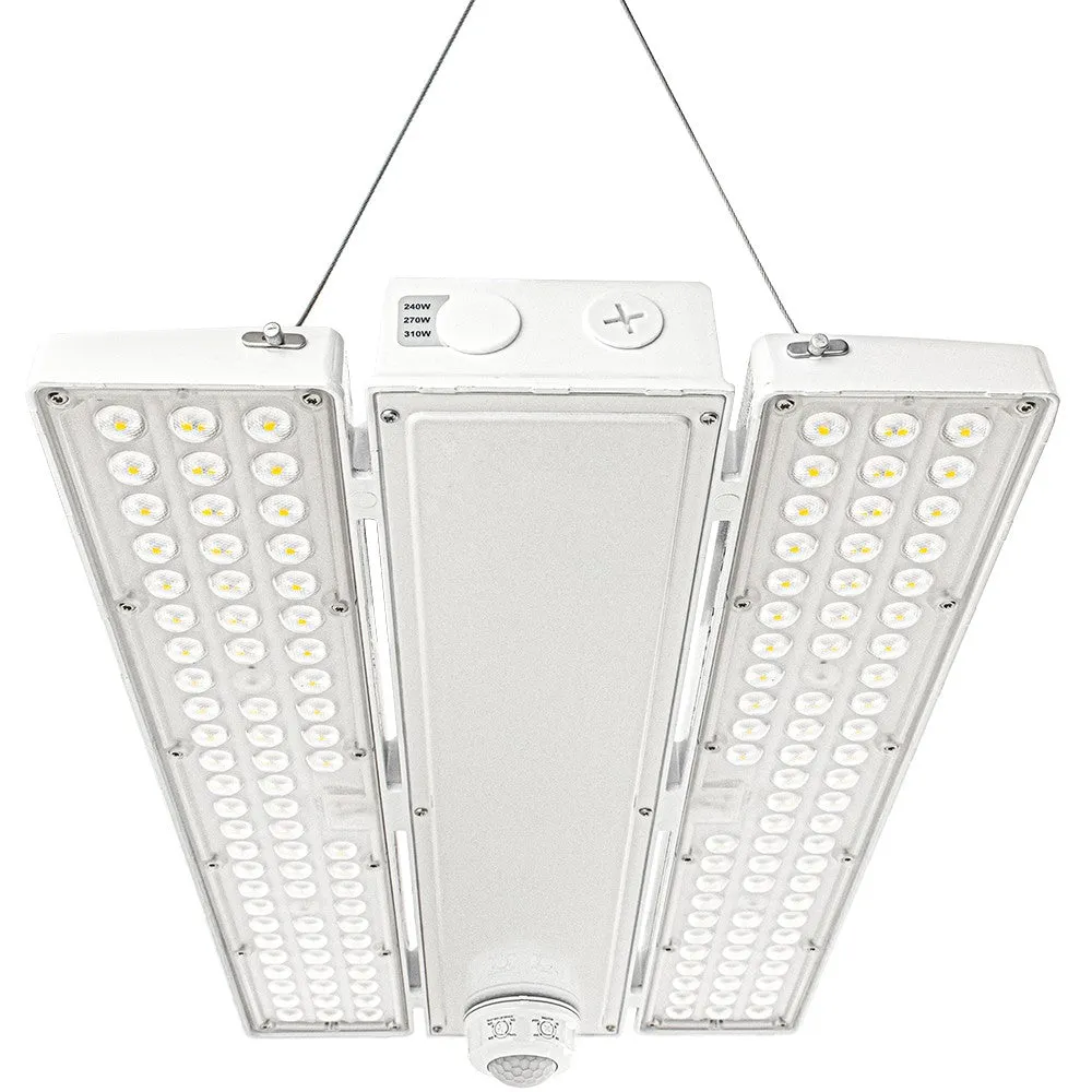 PAVO IV LED High Bay Light - 310W/270W/240W -5000K/4000K - up to 46,000 lumens - 120-277V - 1000W Metal Halide Equal