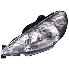 Peugeot 206 98-10 bi-xenon headlight upgrade kit for halogen headlights