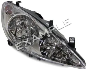 Peugeot 307 01-04 bi-xenon HID light upgrade kit for halogen headlights