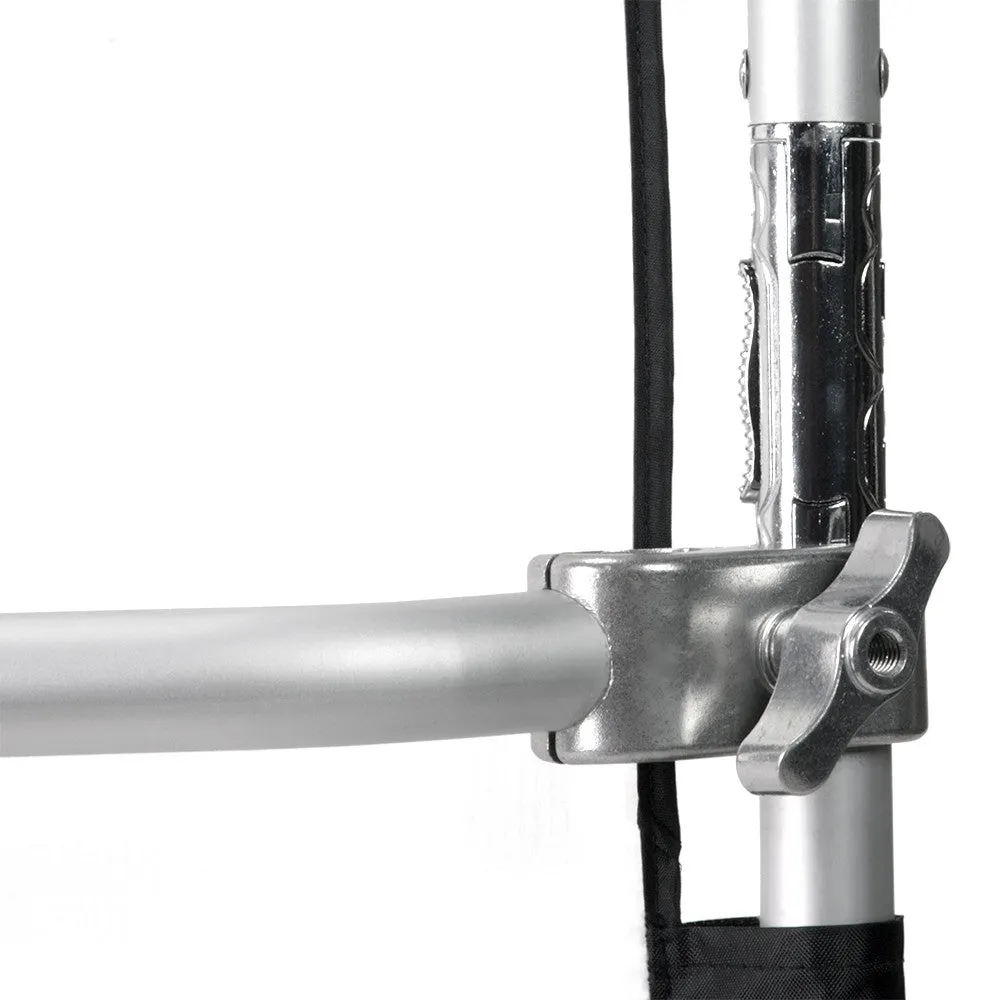 Pro Studio Solutions Sun Scrim - Collapsible Frame Diffusion & Silver/White Reflector Kit with Handle and Carry Bag