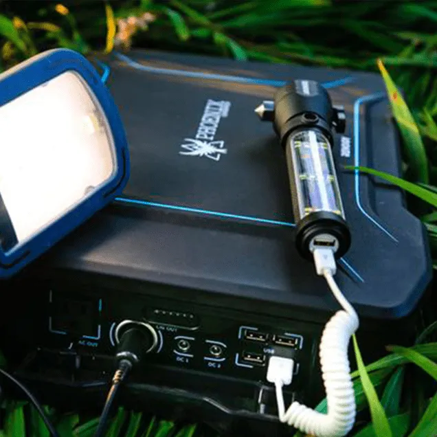 Renogy Phoenix Portable Solar Generator with Built-In 20 Watt Solar Panel