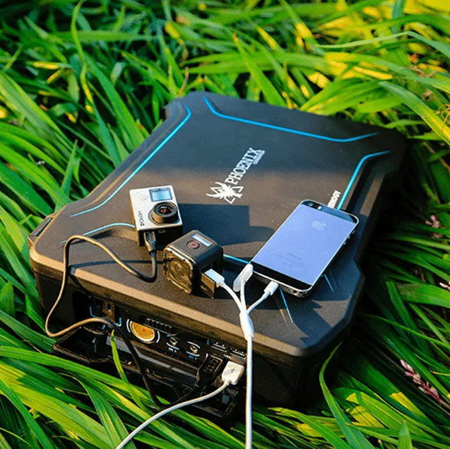 Renogy Phoenix Portable Solar Generator with Built-In 20 Watt Solar Panel