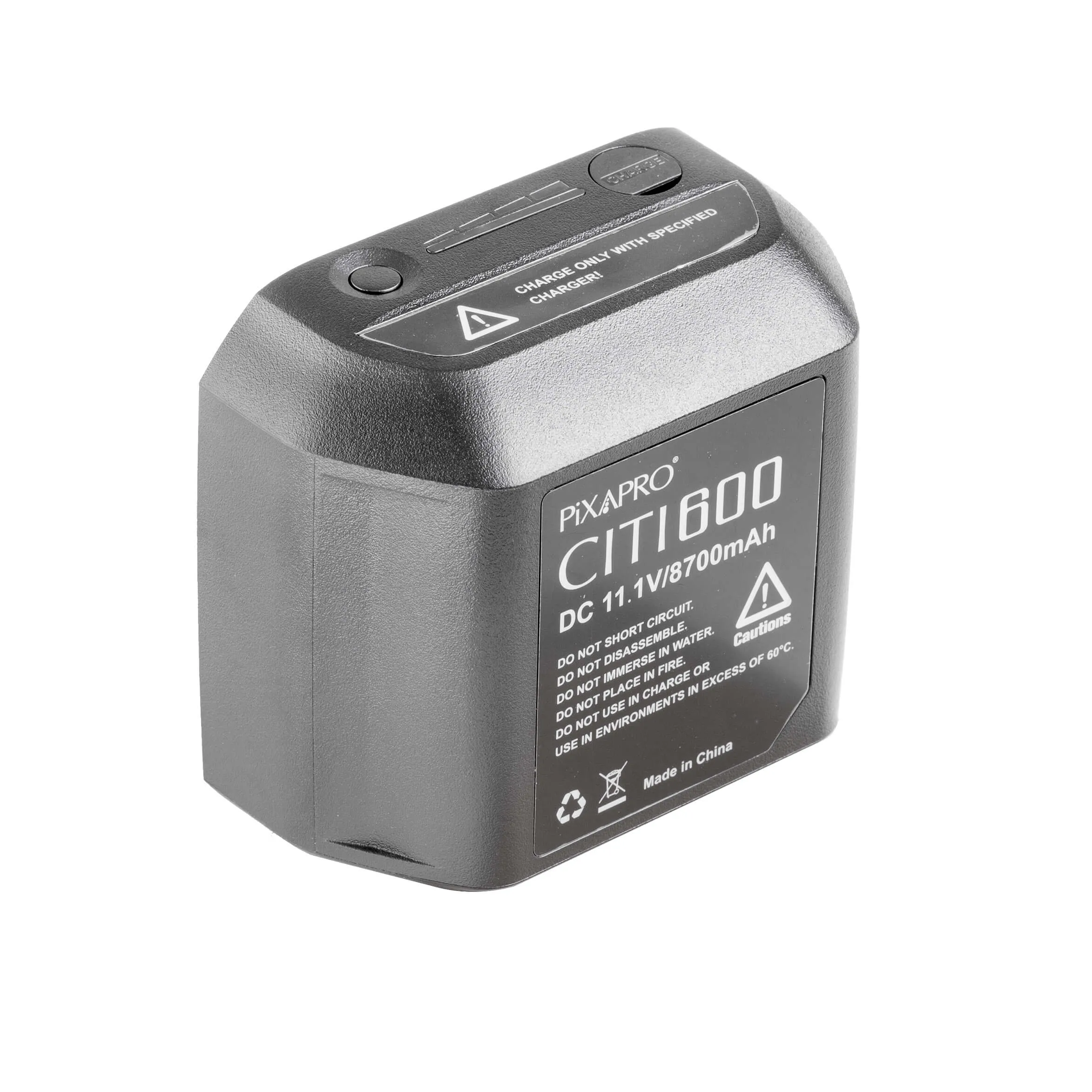 Replacement/Spare Large Capacity Lithium-Ion Battery For CITI600/AD600 (WB87)