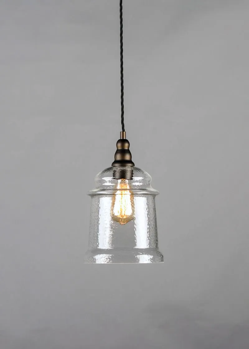 Revival 7.75" Single Light Pendant in Oil Rubbed Bronze