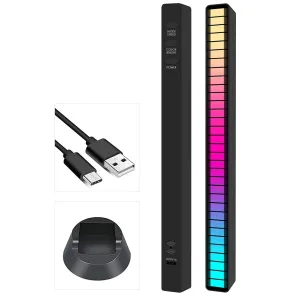 RGB Sound Reactive LED Light Bar for Cars/ Home/ DIY