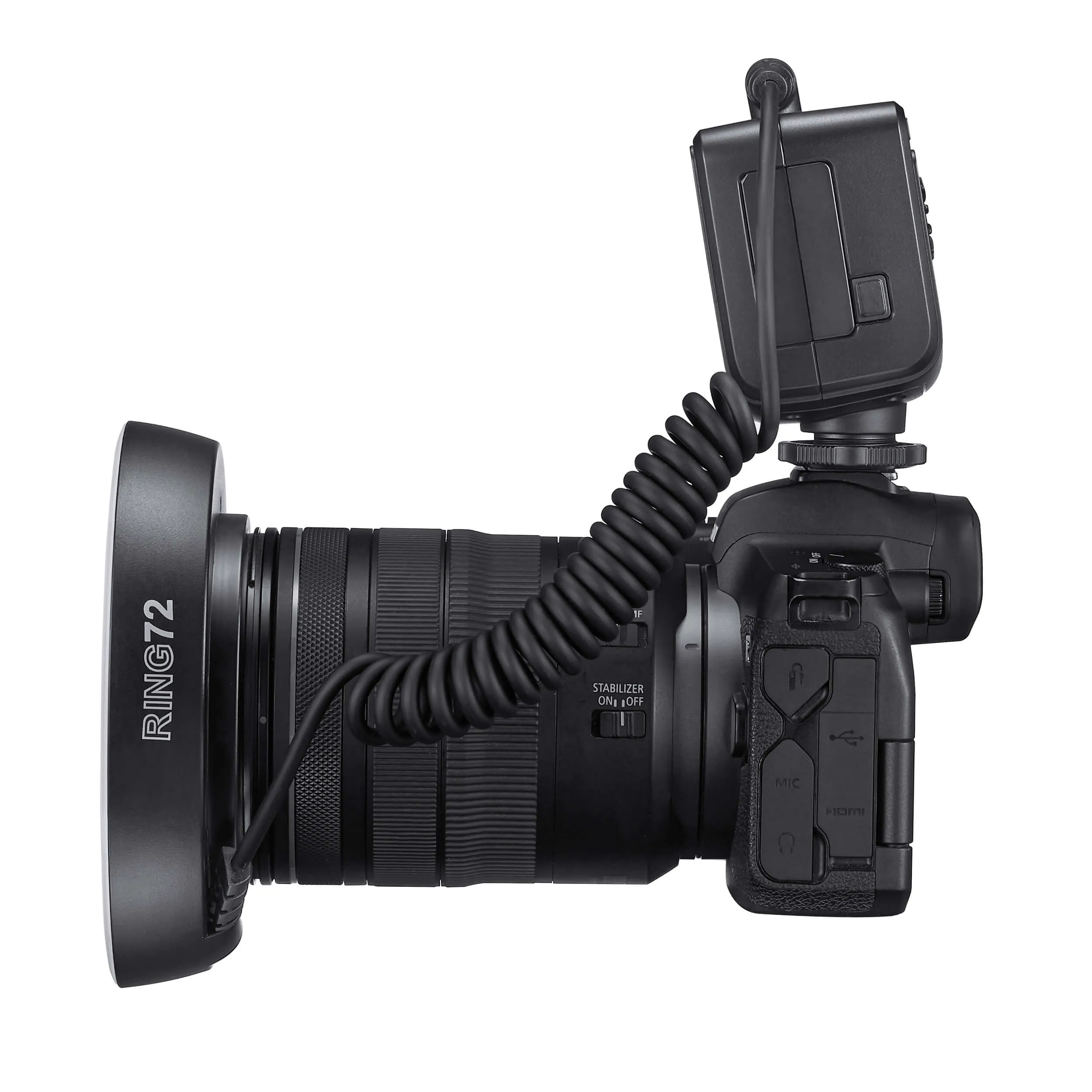 RING72 8W Daylight-Balanced LED Macro Ring Light