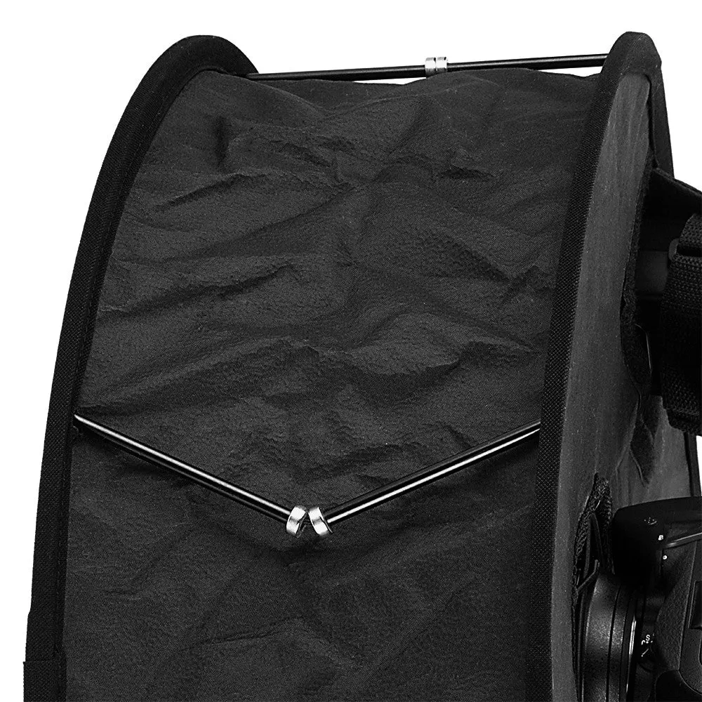 Ringbox Flash Softbox from Fotodiox - Quick Collapsing 45cm Round Flash Diffusion Softbox
