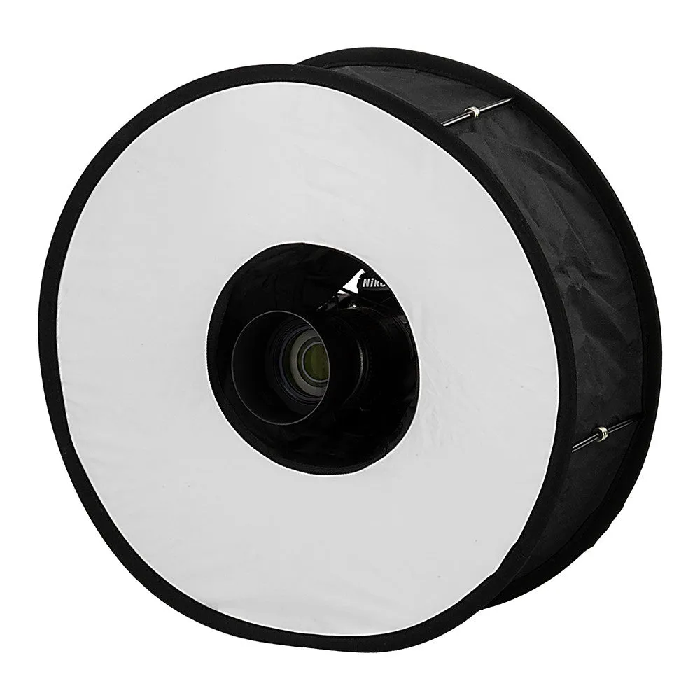 Ringbox Flash Softbox from Fotodiox - Quick Collapsing 45cm Round Flash Diffusion Softbox