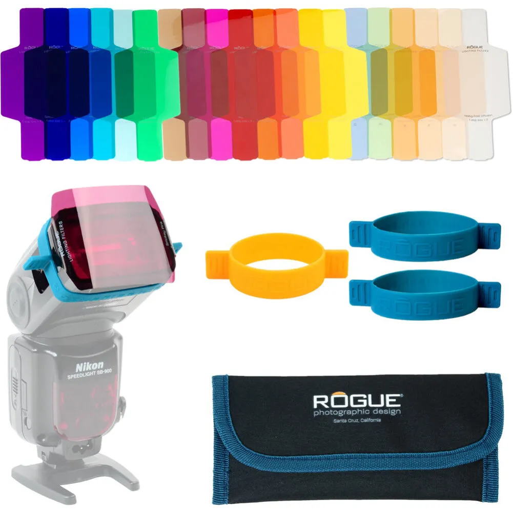 Rogue Photographic Design Rogue Gels Universal Lighting Filter Kit (Set of 20 Gels)