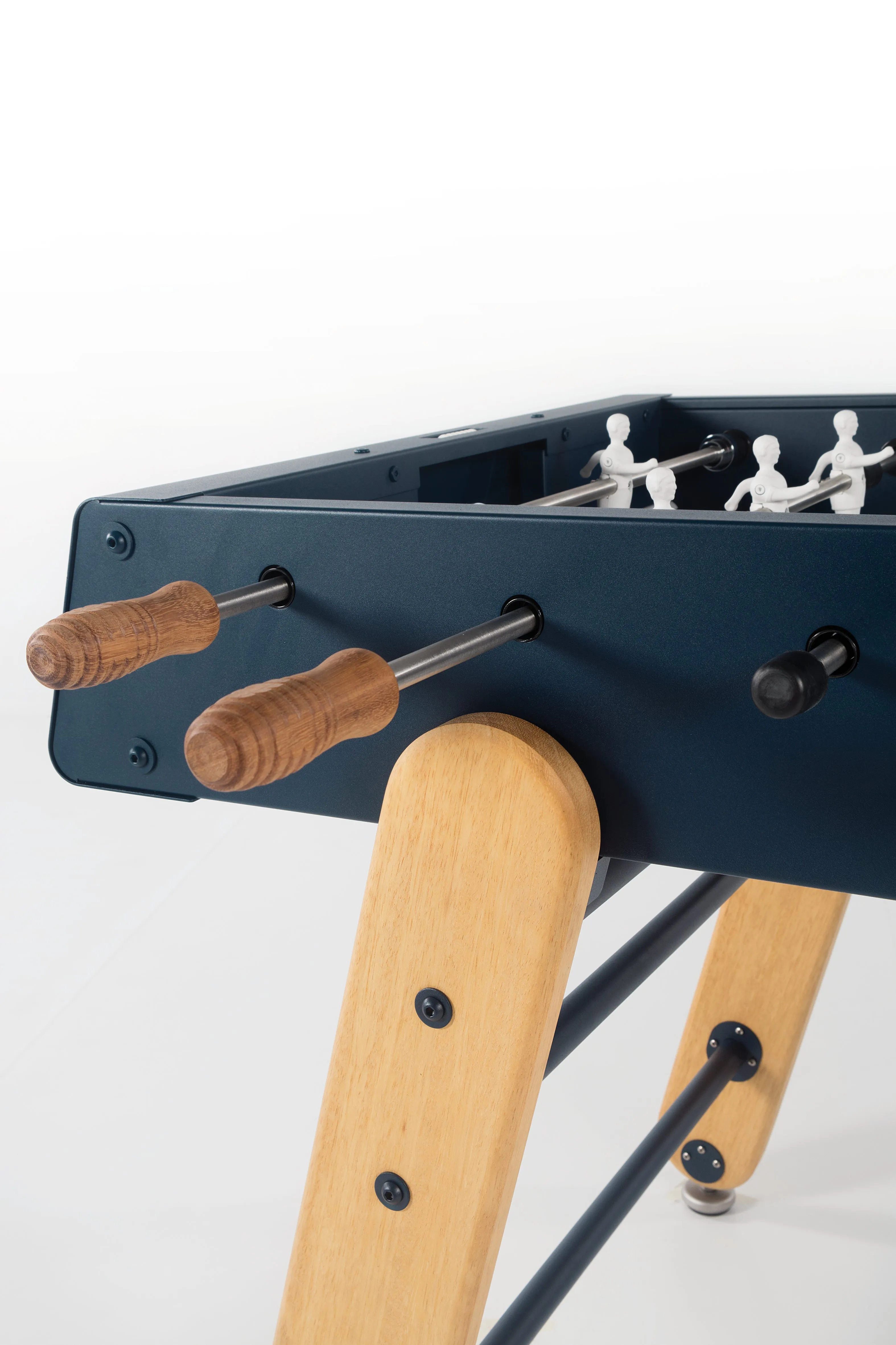 RS Barcelona Steel Blue RS4 Outdoor Foosball Table