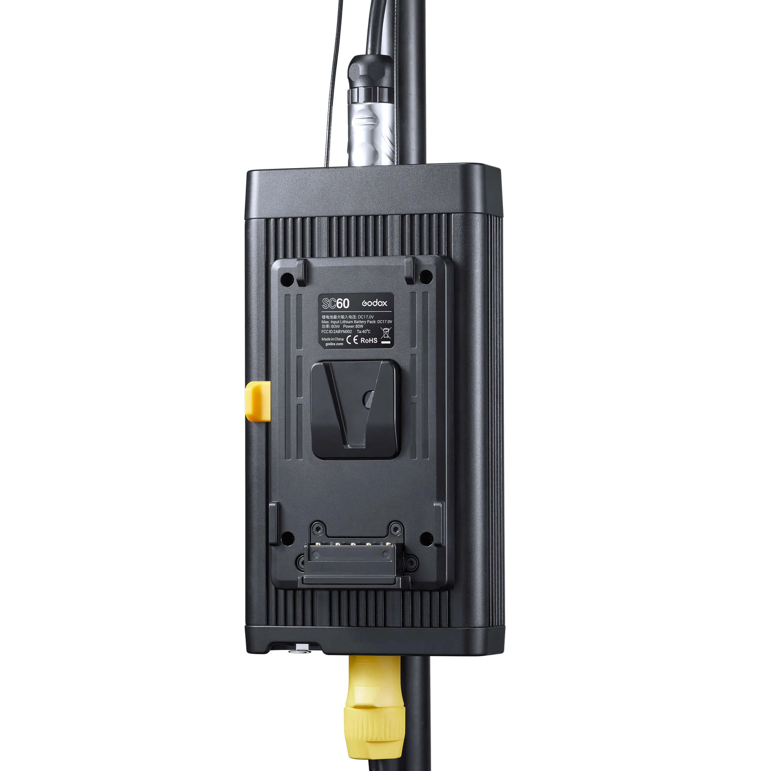 S60D 60W Daylight-balanced Focusable LED Light with Light Projector
