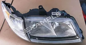 Saab 9-5 Aero 02-05 bi-xenon HID light upgrade kit for halogen headlights