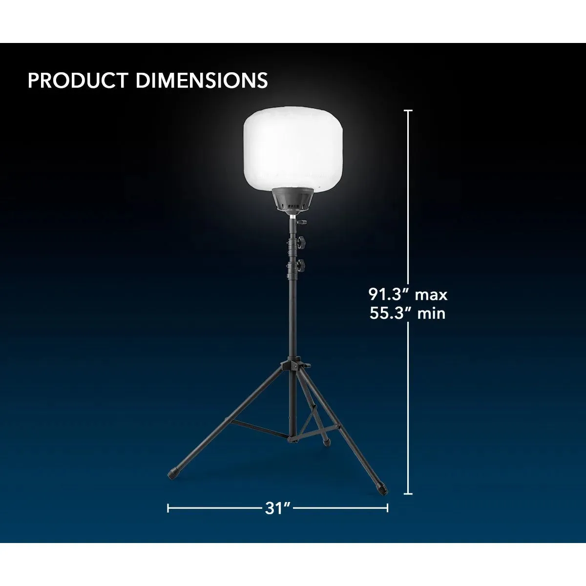 SKYFUZE 150W Balloon Light KIT