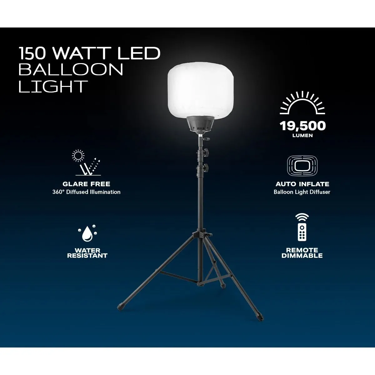 SKYFUZE 150W Balloon Light KIT