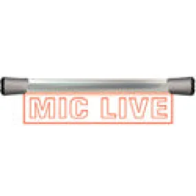 Sonifex LD-40F1MCL Single Flush Mounting 40cm MIC LIVE Sign