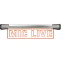 Sonifex LD-40F1MCL Single Flush Mounting 40cm MIC LIVE Sign