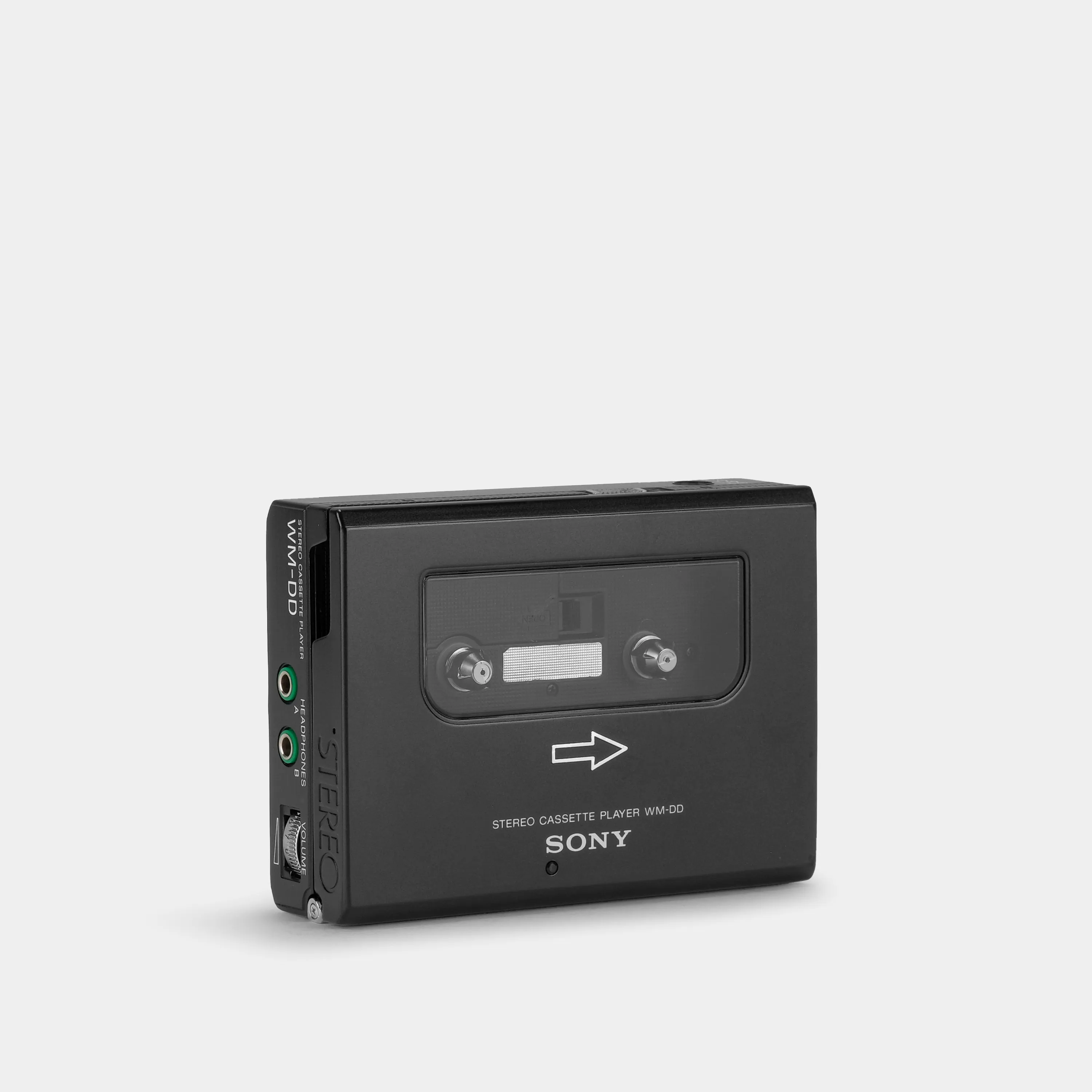 Sony Walkman WM-DD Black Portable Cassette Player and Case