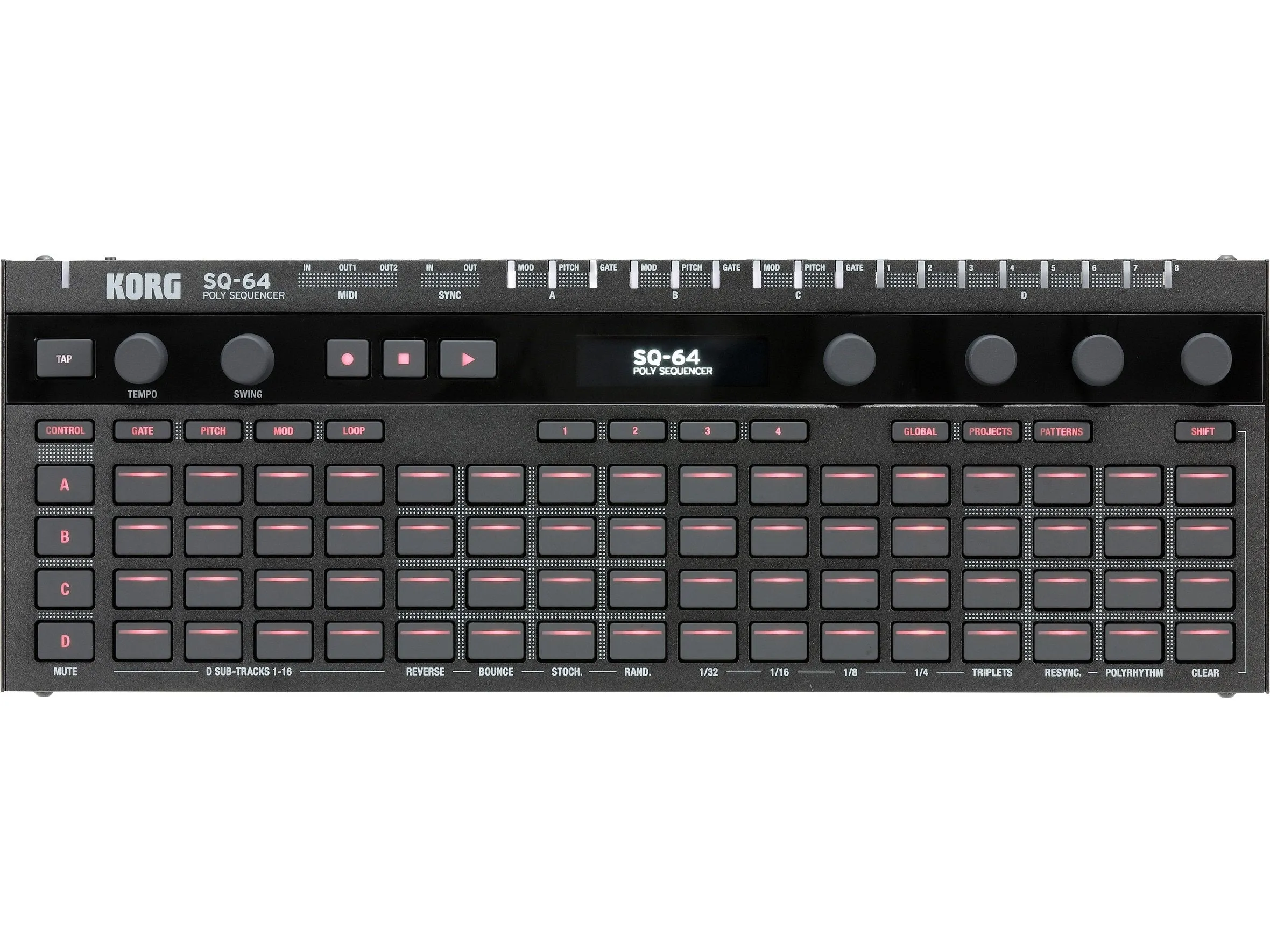 SQ-64 Polyphonic Step Sequencer