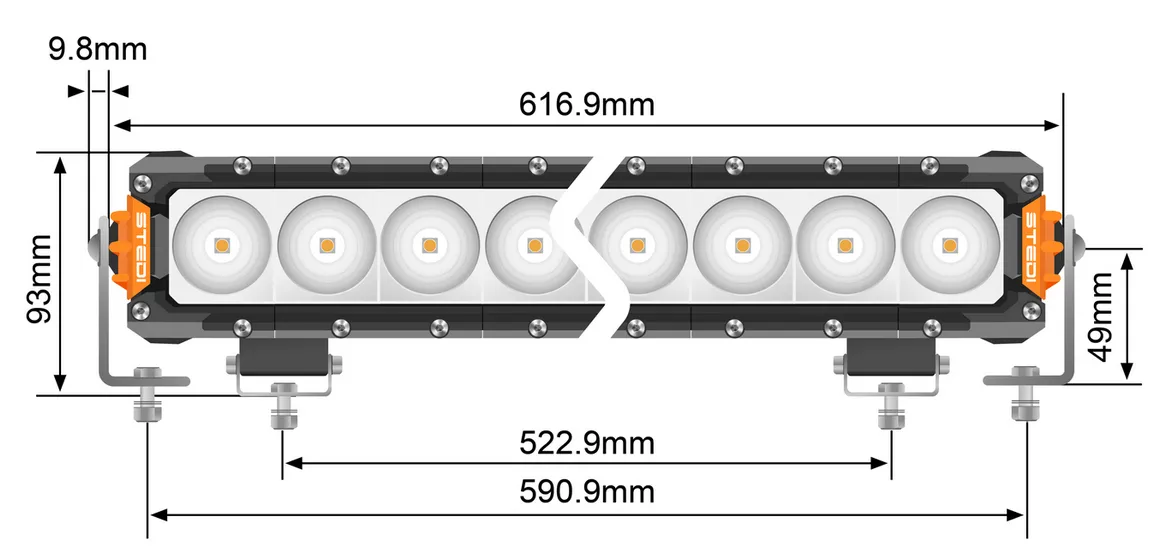 Stedi 24" Light Bar for Campervans