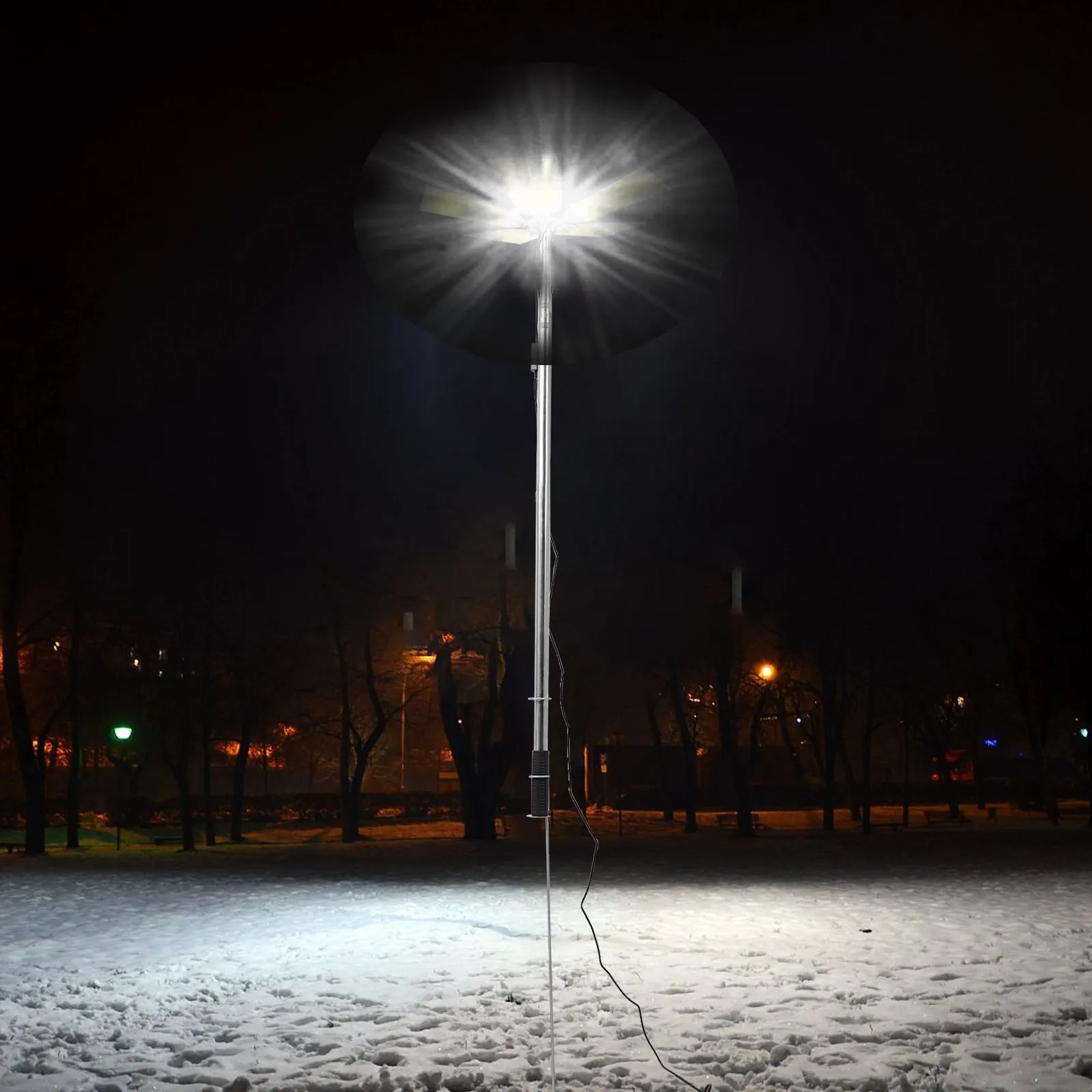 Telescopic Camping Lights Portable Outdoor Camping Light Telescoping Pole 15000lm LED