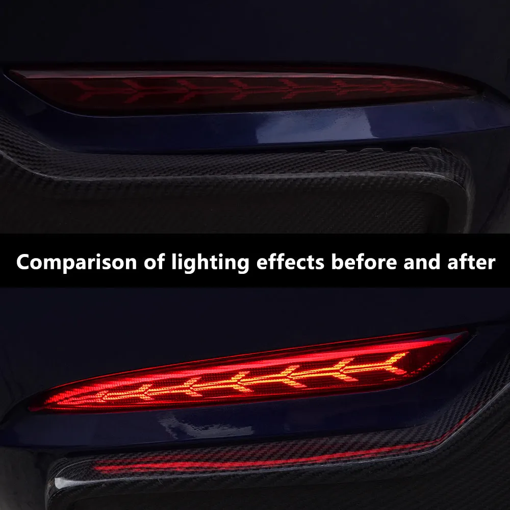 Tesstudio Fishbone Tail Light For Model 3/Y