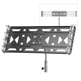 TL180-B4 -Articulated Quad-Light Bracket for TL180 RGB LED Light Tubes