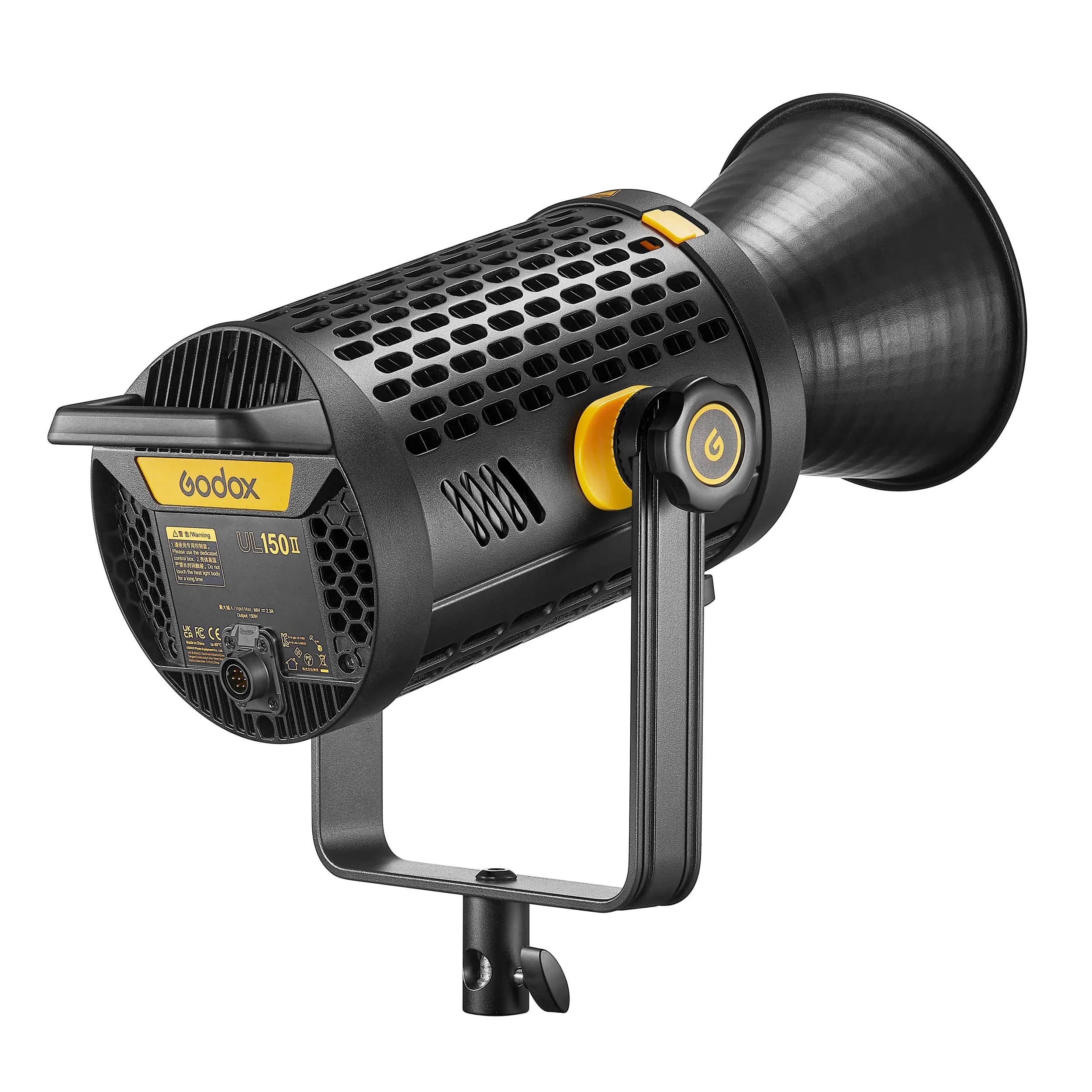 UL150II Silent Fanless 160W Daylight-Balanced COB LED Studio Video and Photography Light