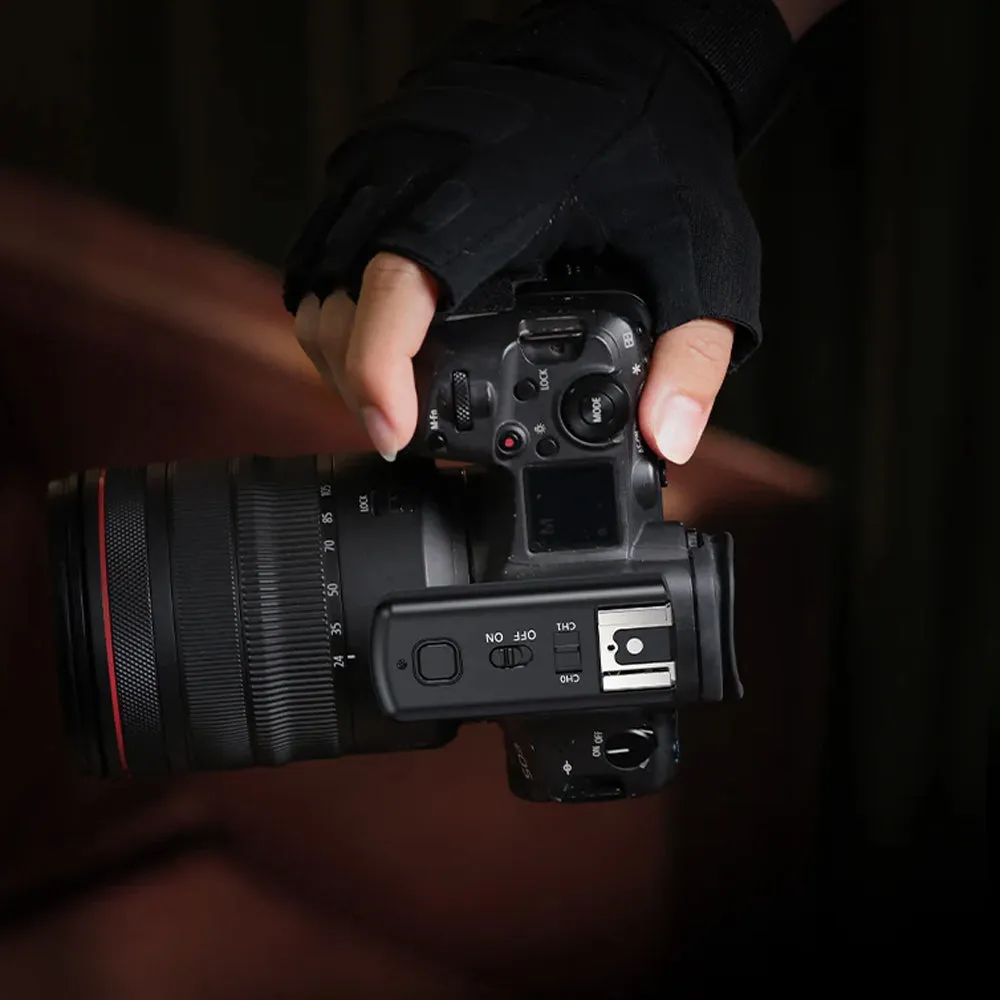 Ulanzi TT-01 Dual Channel 2.4Ghz Wireless Universal Flash Trigger with 24m Max Operational Range, Compatible with F32 Speedlite and DSLR Mirrorless Camera