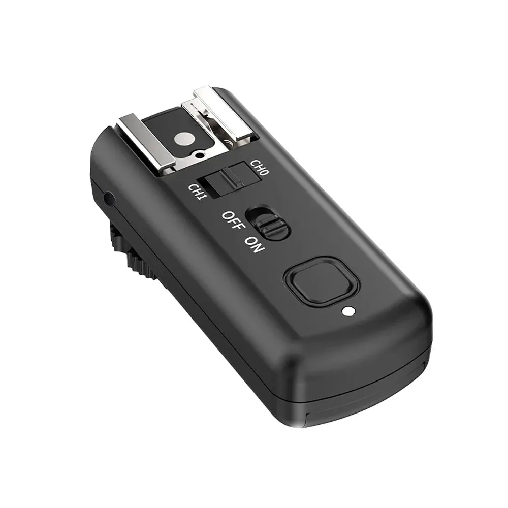 Ulanzi TT-01 Dual Channel 2.4Ghz Wireless Universal Flash Trigger with 24m Max Operational Range, Compatible with F32 Speedlite and DSLR Mirrorless Camera
