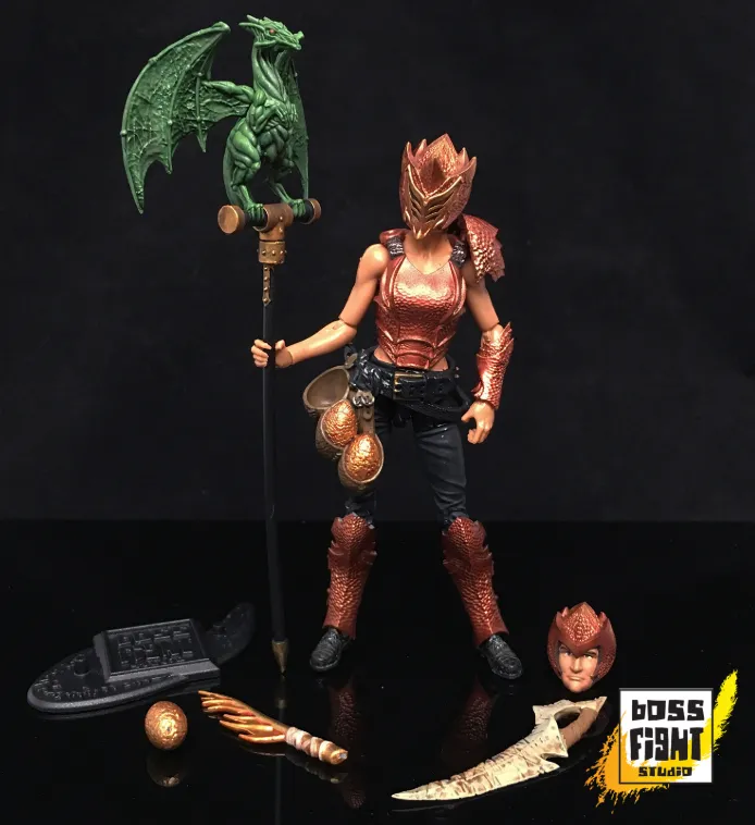 Vitruvian H.A.C.K.S. Action Figure:  Ghariala - Dragon Harvester - WHOLESALE