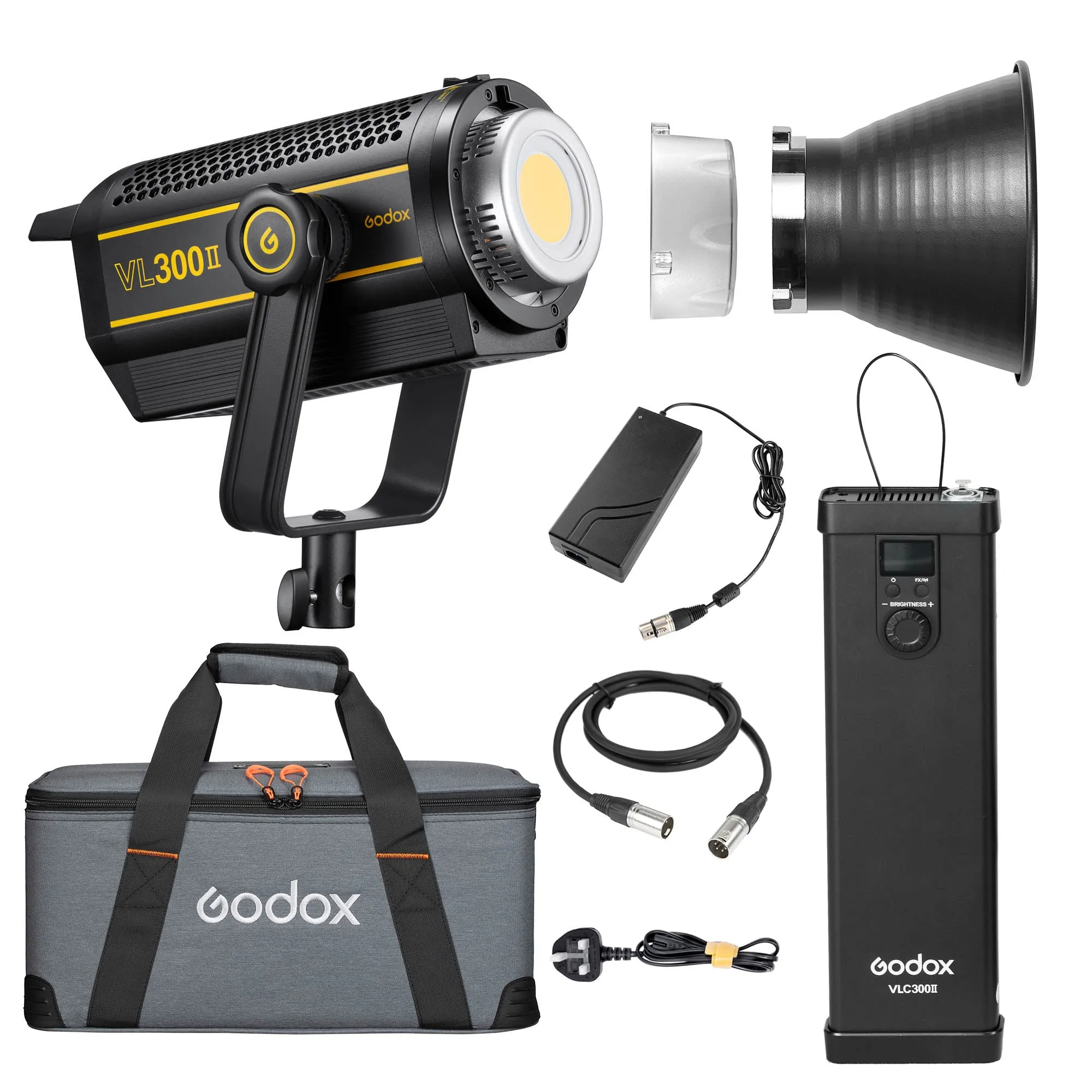 VL300II 320W Continuous LED Studio Light For Video and Photography
