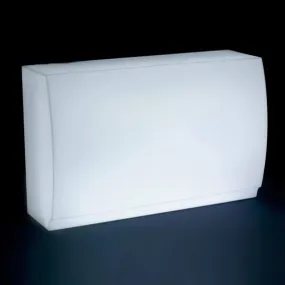 Vondom Fiesta Barra bar counter LED bright white by Archirivolto