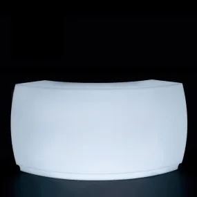 Vondom Fiesta Barra Curva bar counter LED bright white