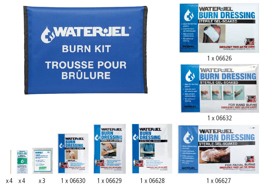 WATER-JEL EMERGENCY BURN KIT IV