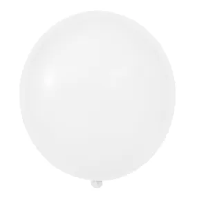 White 7" Latex Balloons | 50 pcs